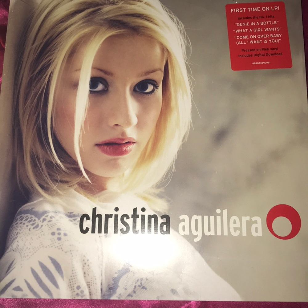 Christina Aguilera Self Titled Album Pink Vinyl